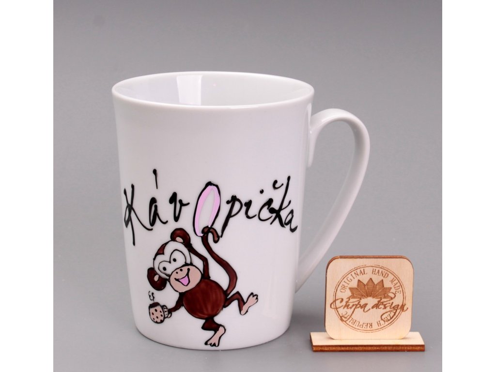 Porcelánový hrnek - kávopička