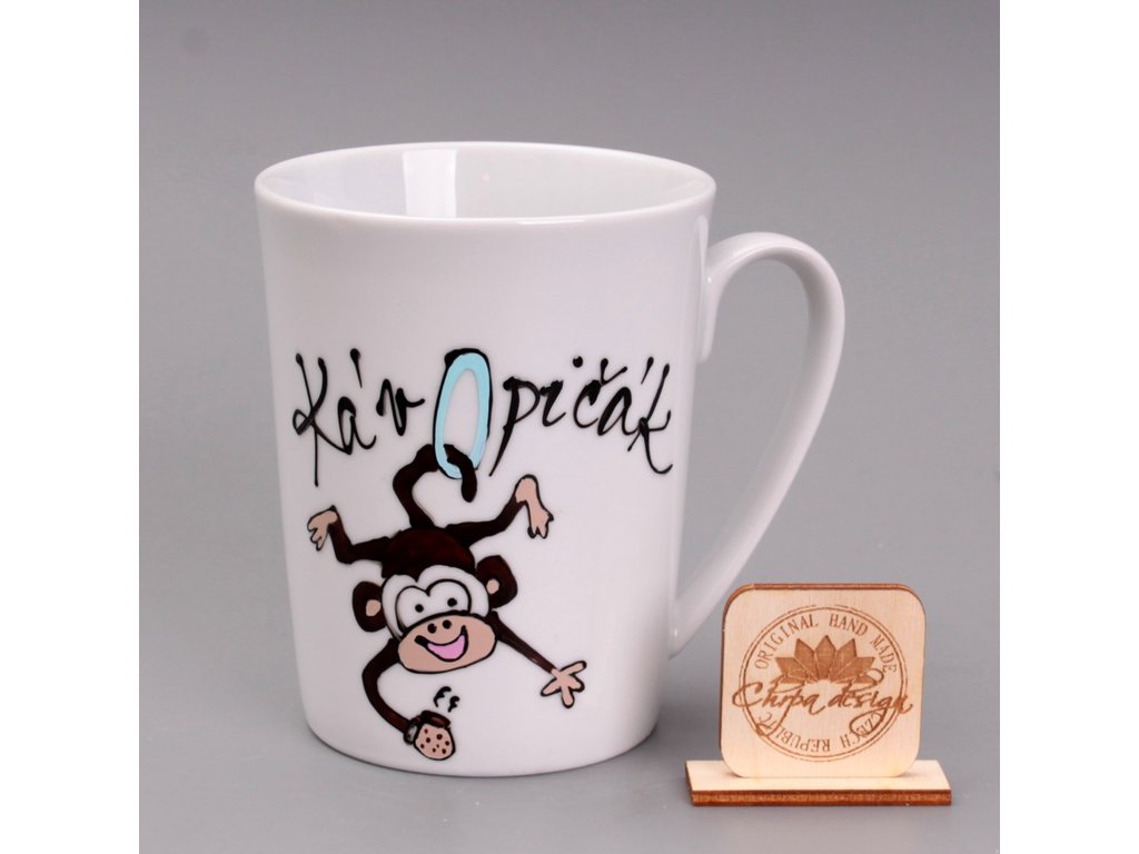 Porcelánový hrnek - kávopičák