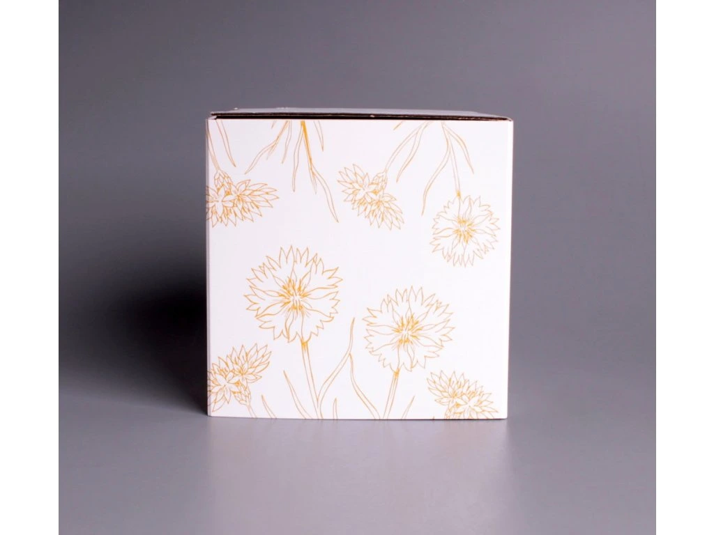 Detail skleněného hrnku