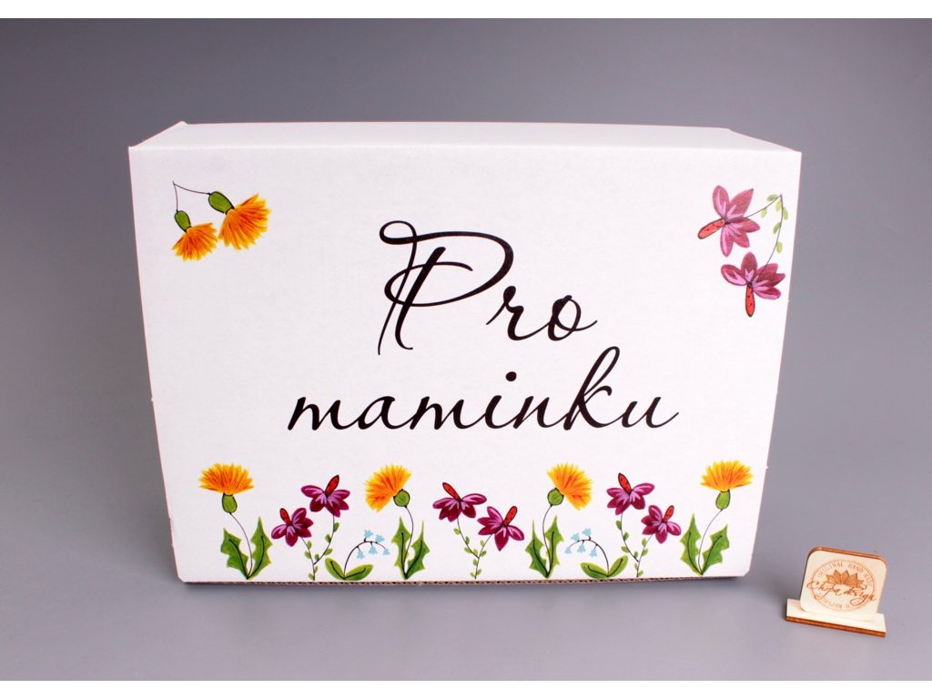 Papírová dárková krabice - pro maminku