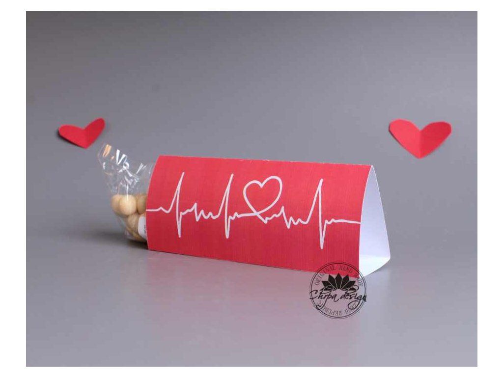 Mlsný pytlík EKG srdce 100 g