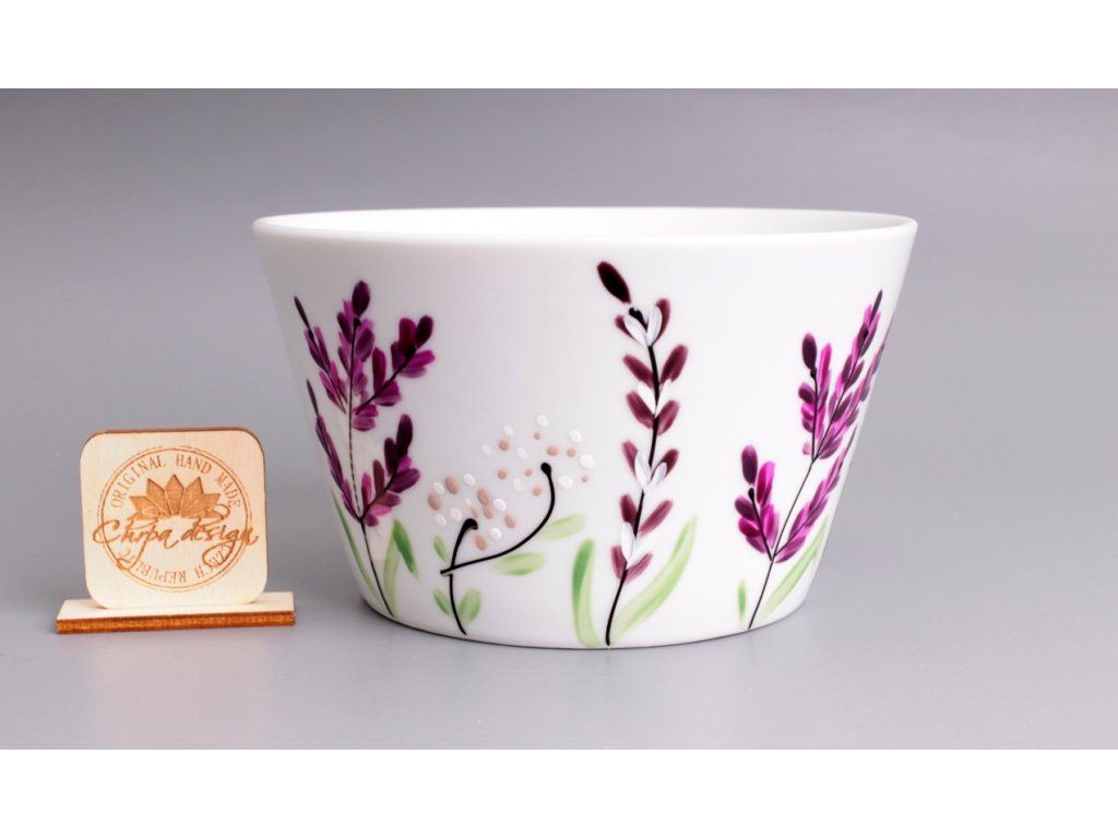 Porcelánová miska Purpurové trávy