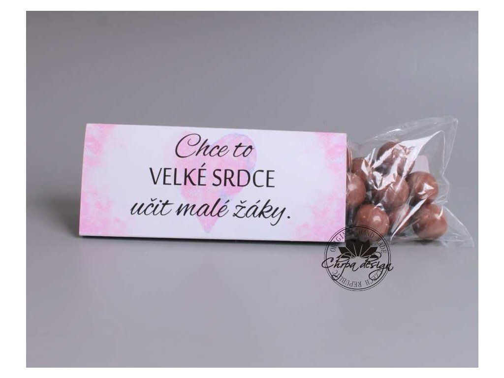 Mlsný pytlík Chce to velké srdce učit malé žáky 100 g