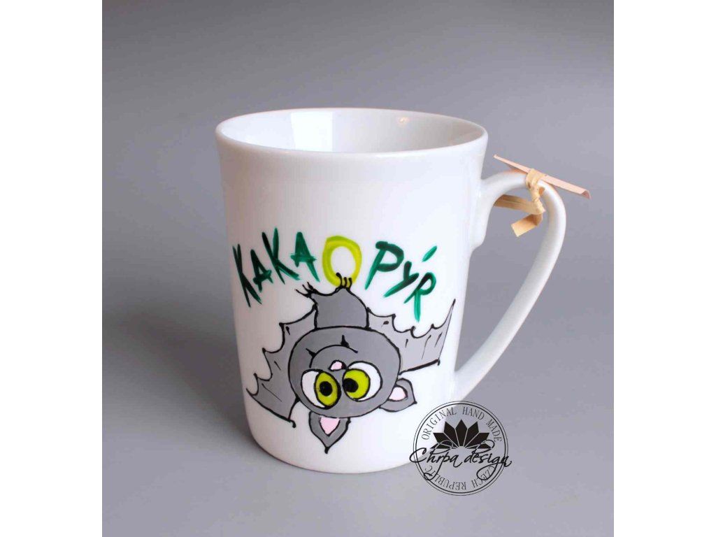 Porcelánový hrnek Kakaopýr