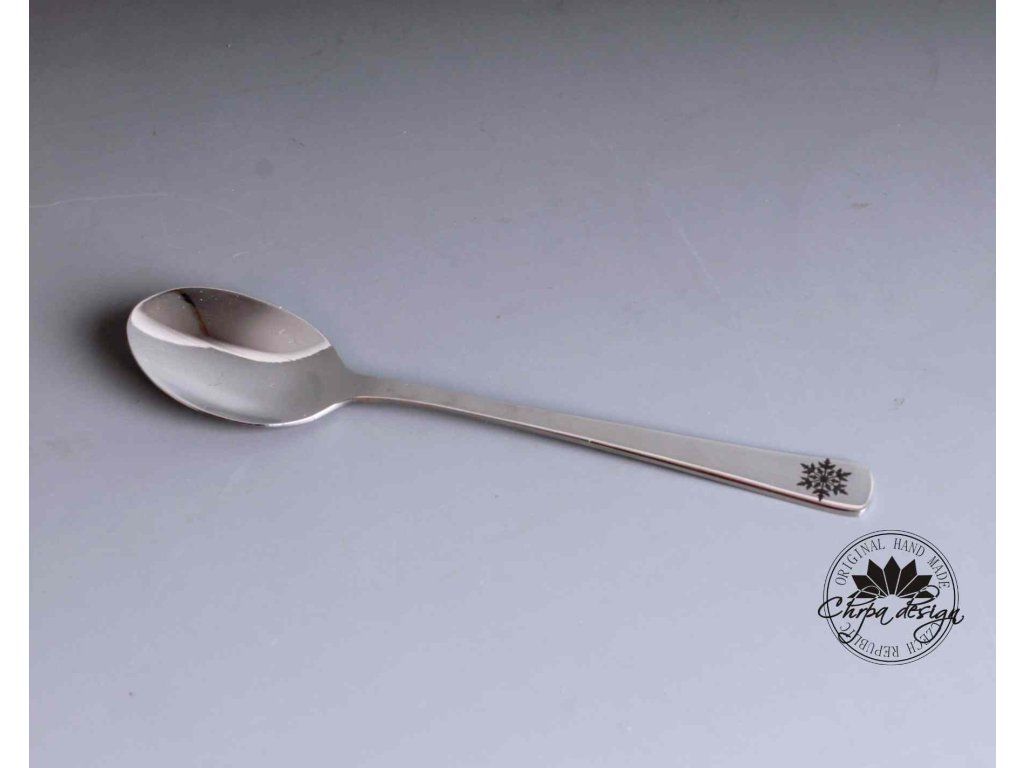 Nerezová lžička 13,5 cm - Vločka