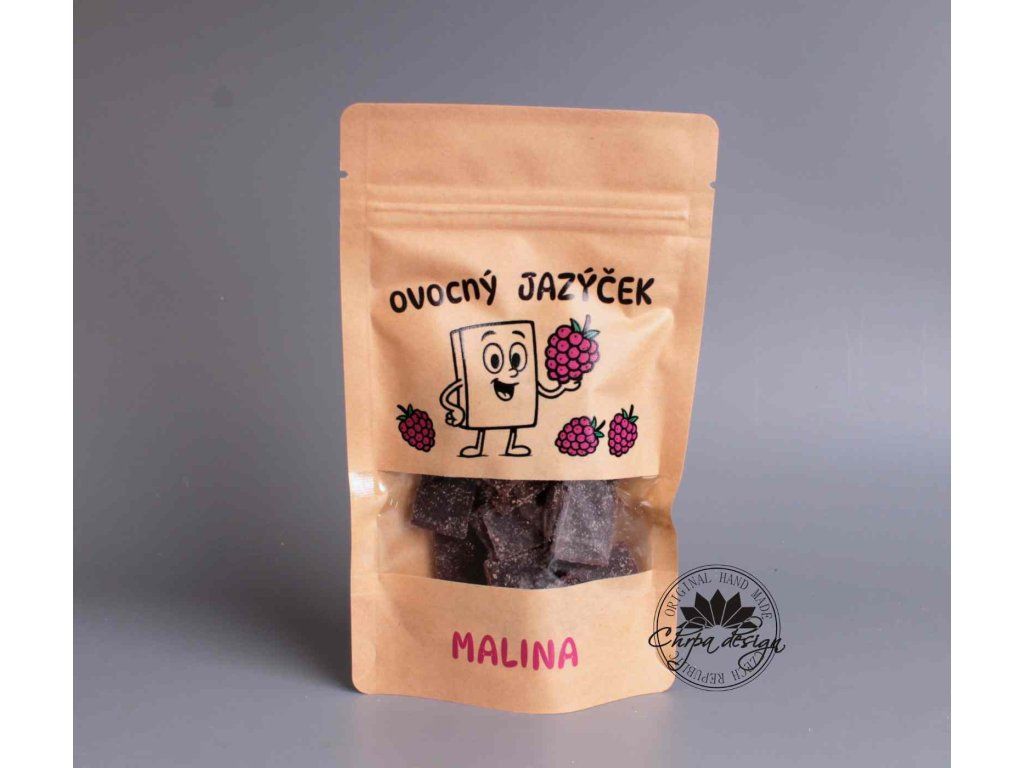 Ovocný jazýček Malina