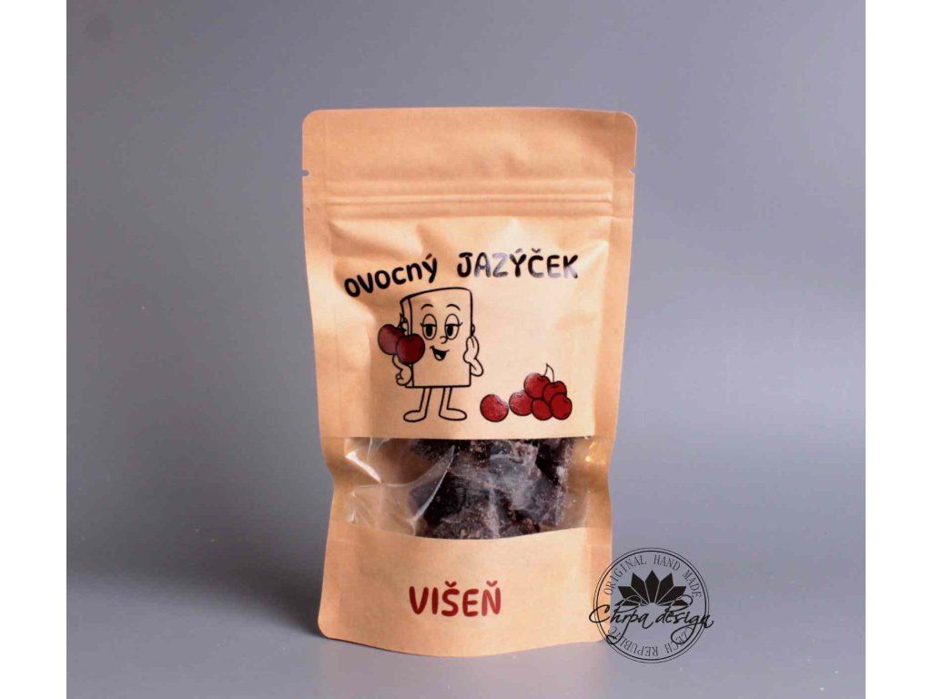Ovocný jazýček Višeň