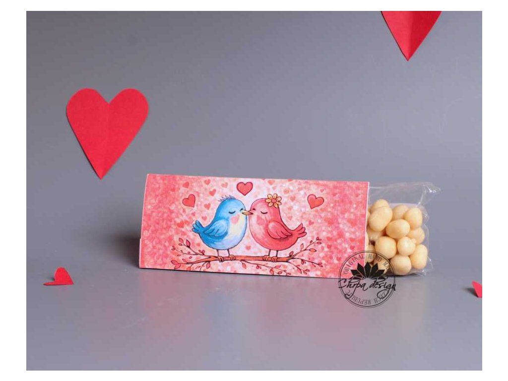 Mlsný pytlík Valentýn ptáčci 100 g