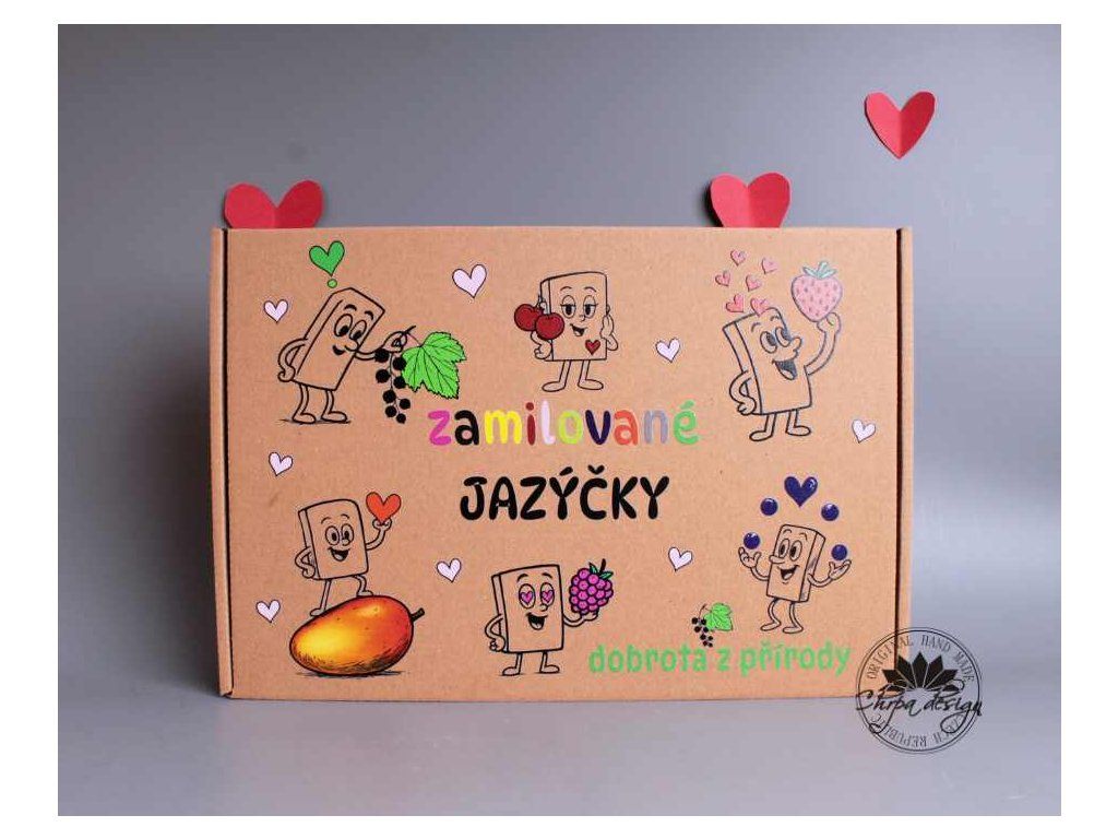Dárkový balíček - Zamilované jazýčky