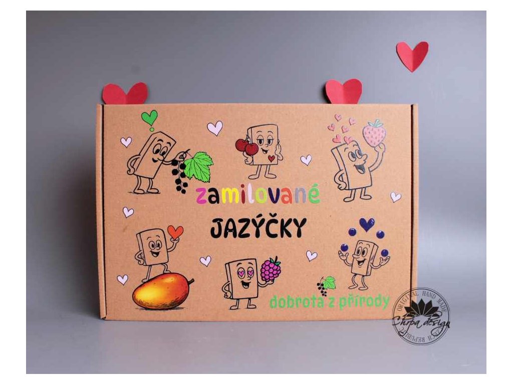 Dárkový balíček - Zamilované jazýčky
