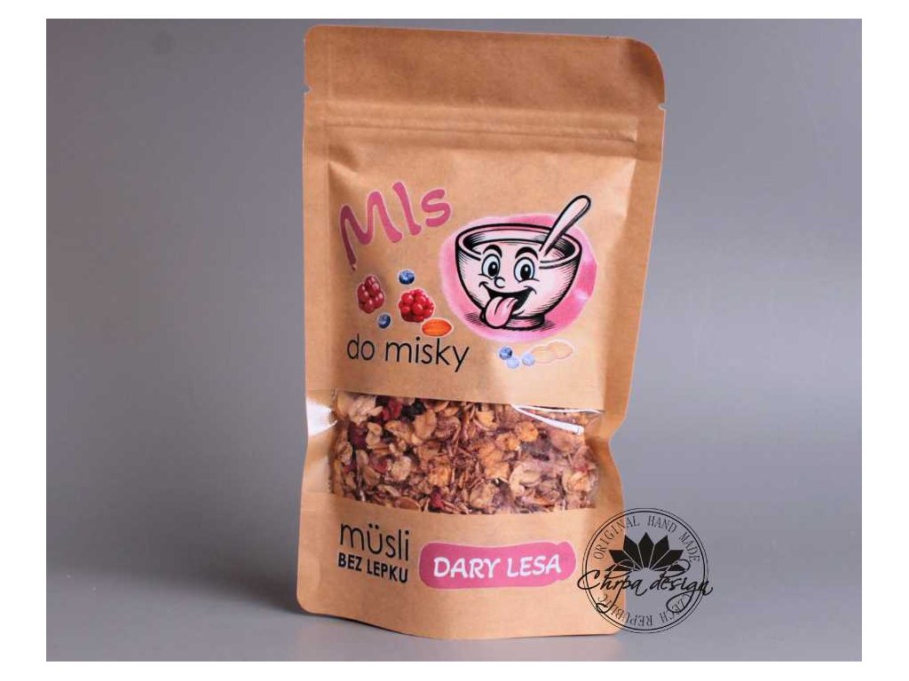 Mls do misky - Müsli Dary z lesa (bez lepku)