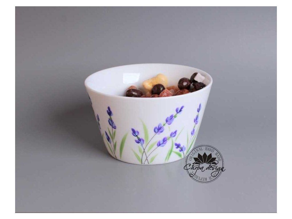 Porcelánová miska Levandule