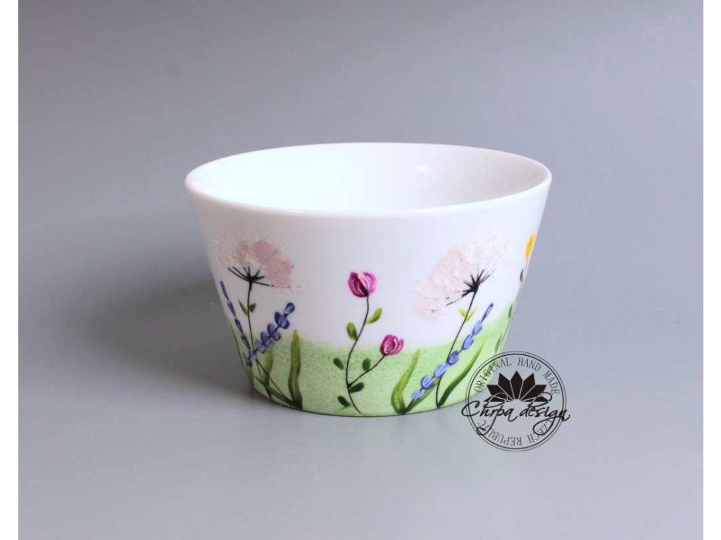 Porcelánová miska Zelená louka