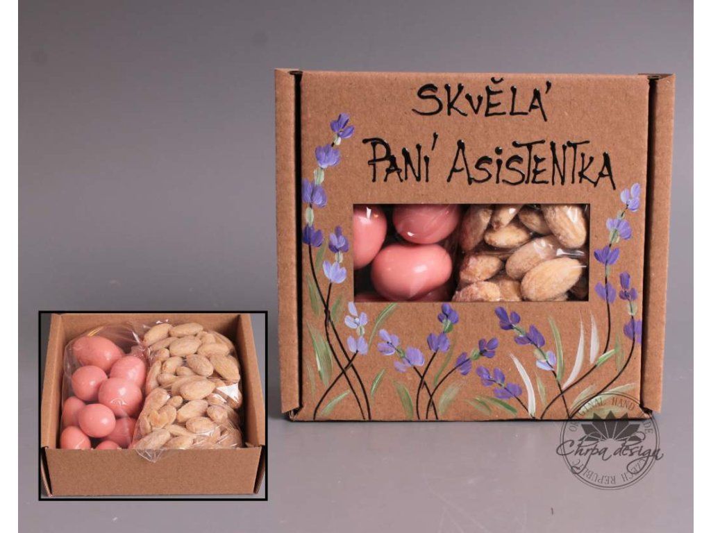Mlsná krabička Skvělá paní asistentka levandule
