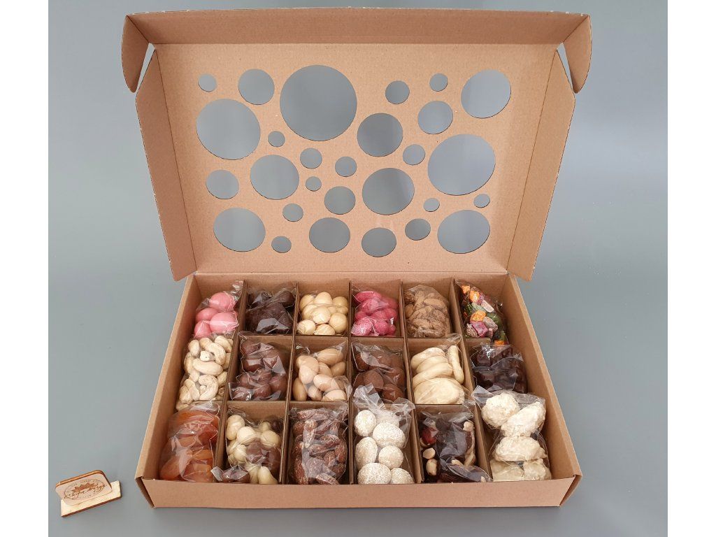 Obsah mlsné krabičky