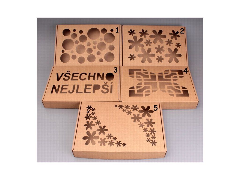 Varianty krabičky