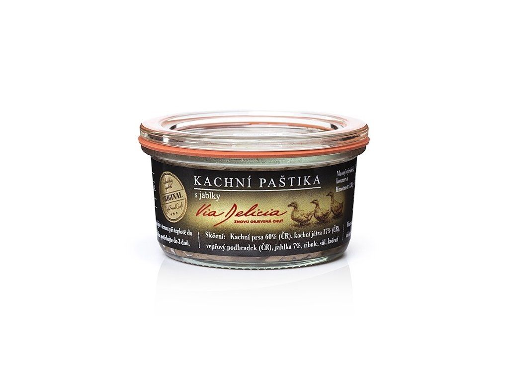 Kachní paštika s jablky 130 g