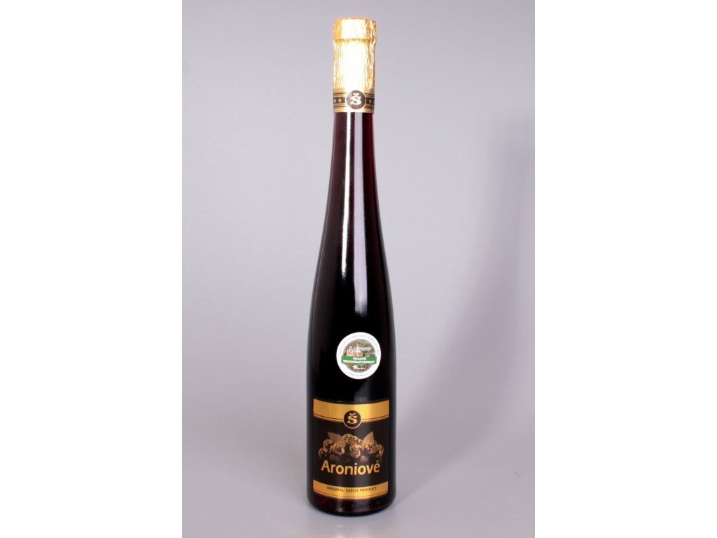 Ovocné víno - aronie 0,5l