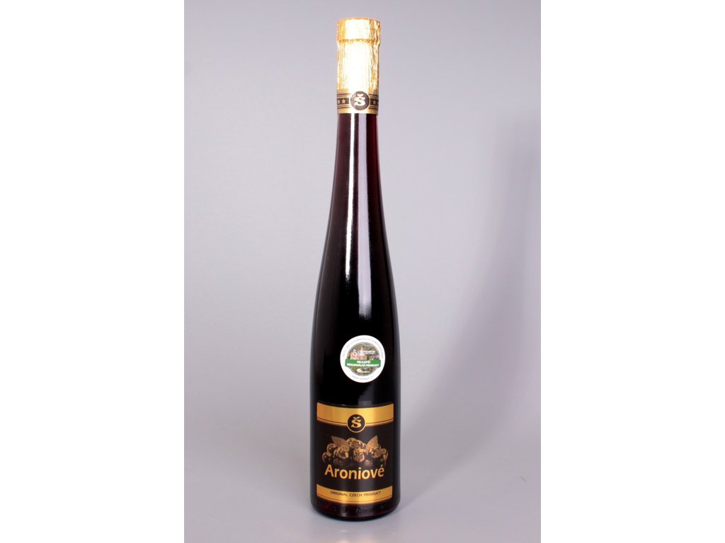 Ovocné víno - aronie 0,5l