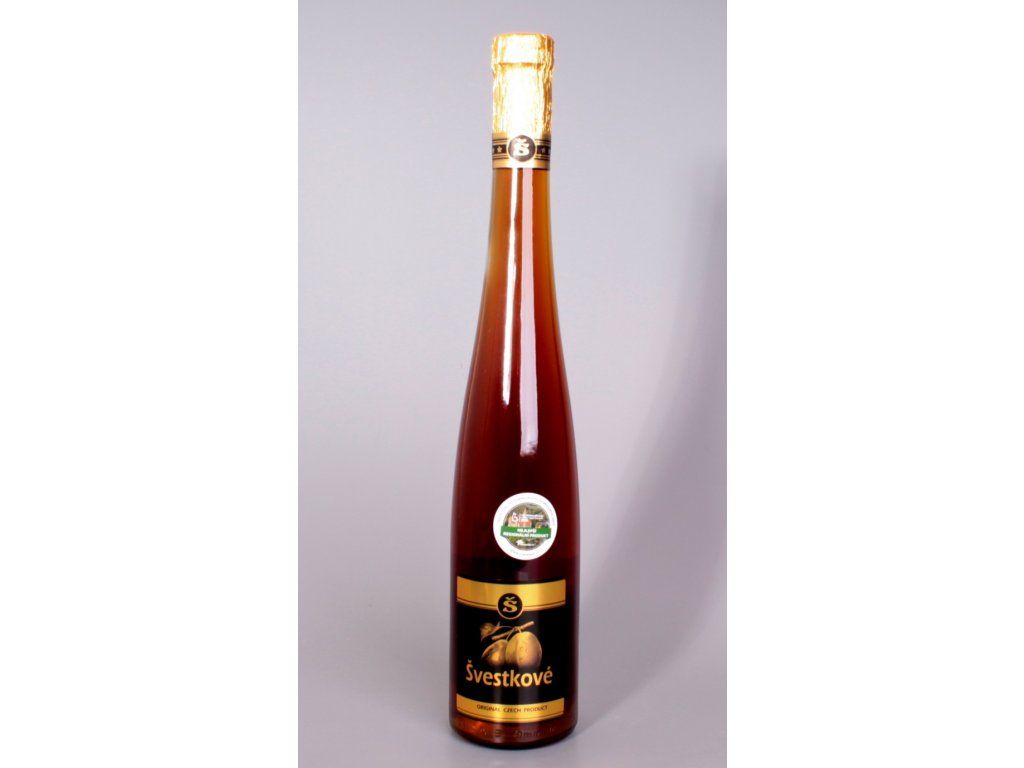 Ovocné víno - švestkové 0,5l