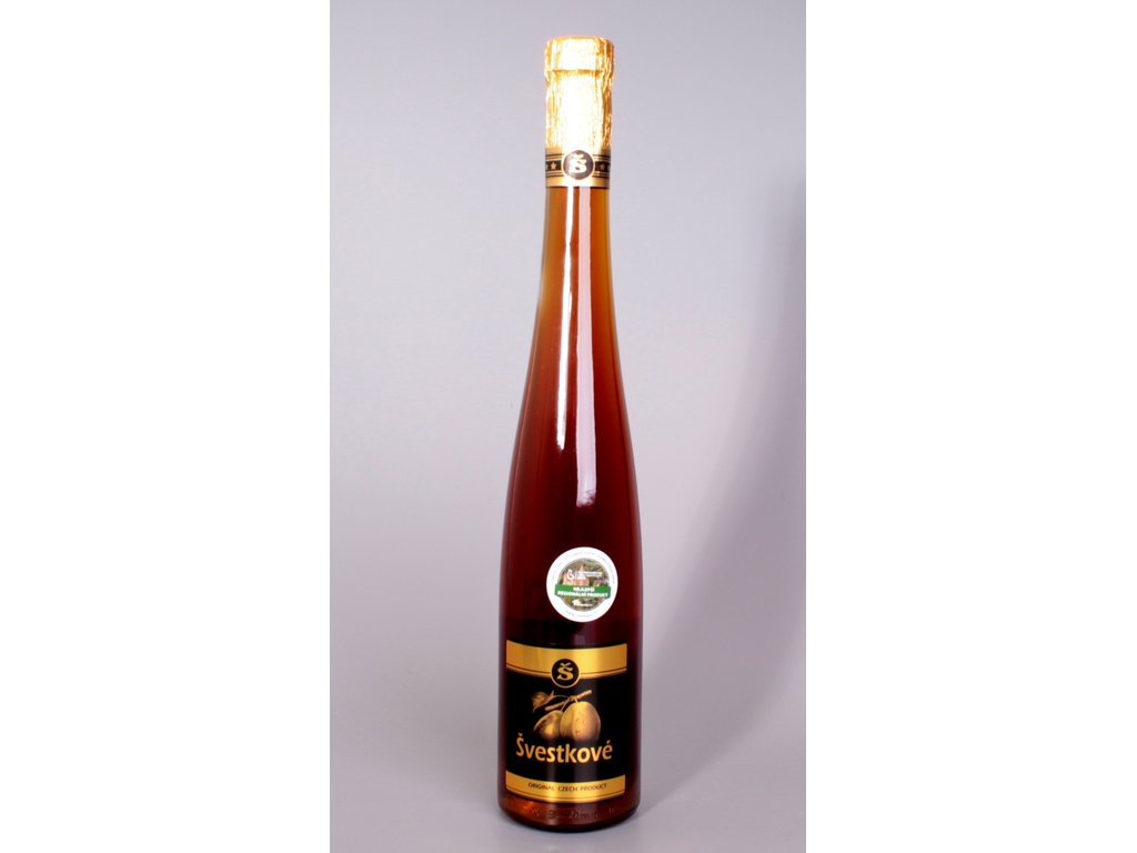 Ovocné víno - švestkové 0,5l