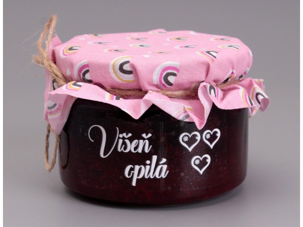Domácí džem, višeň opilá