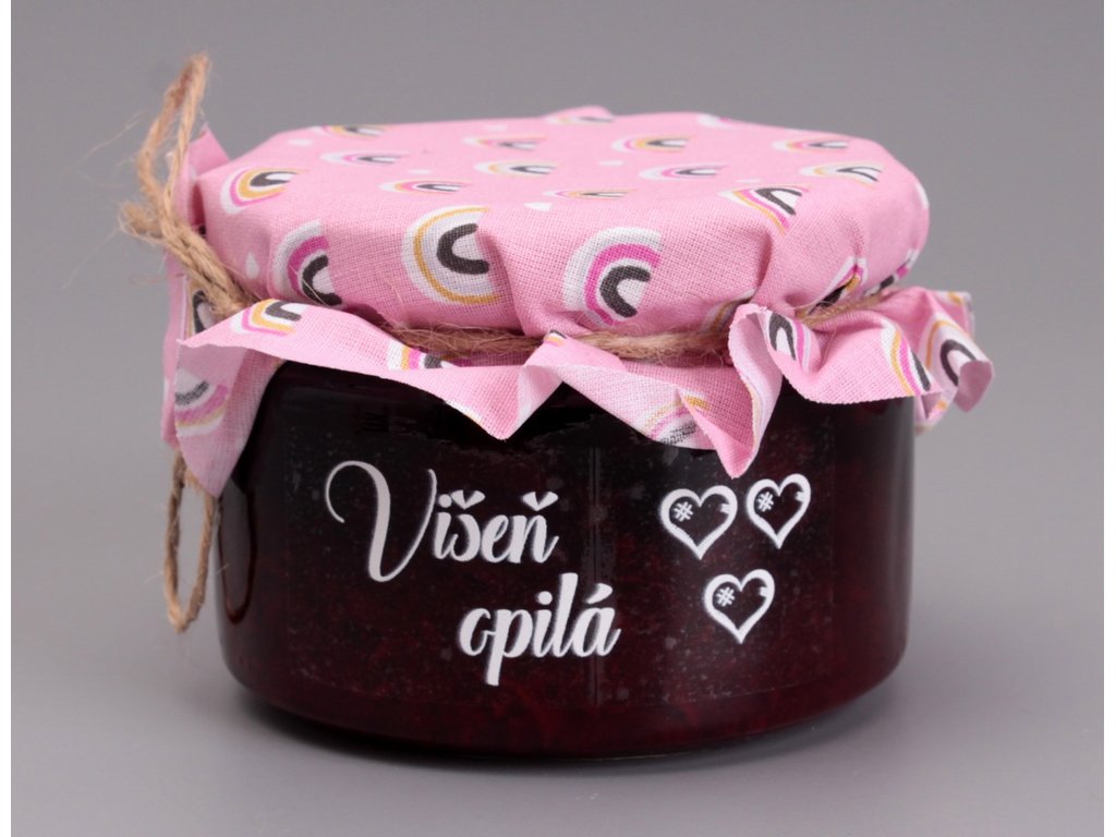 Domácí džem, višeň opilá