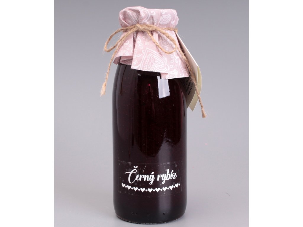 Domácí sirup - Černý rybíz