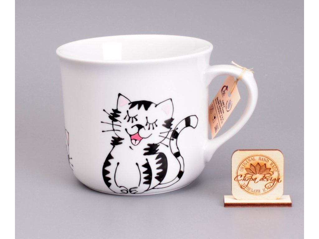Porcelánový hrnek 0,6 l Koťátko