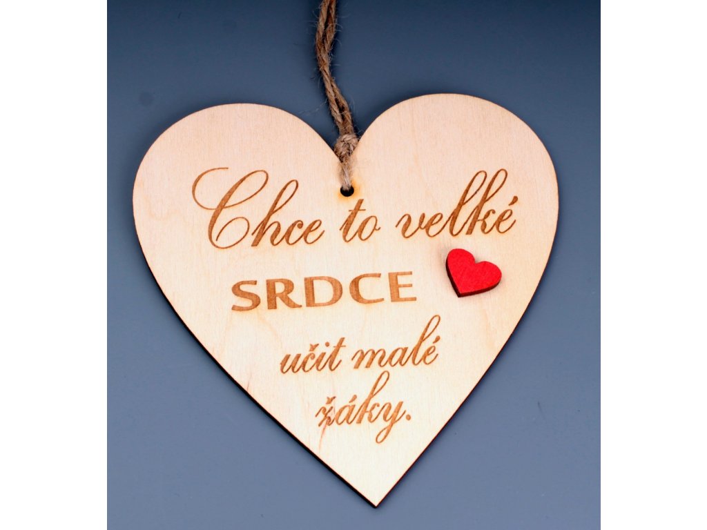 Srdce - Chce to velké srdce