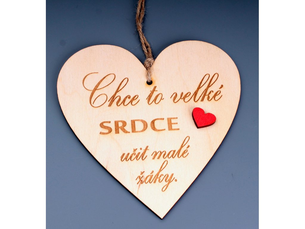 Srdce - Chce to velké srdce