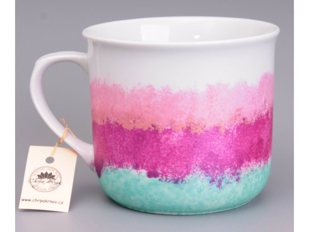 Detail porcelánového hrnku Limitovaná edice 0,6 l