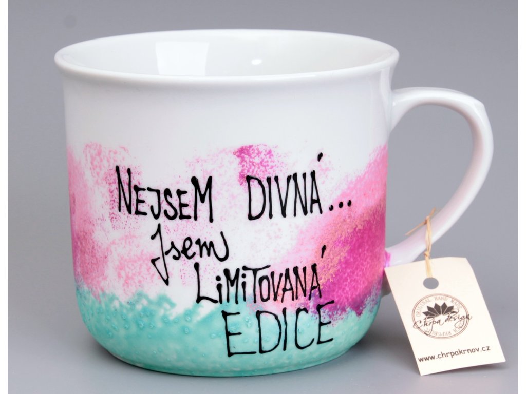 Porcelán hrnek 0,6 L - limitovaná edice