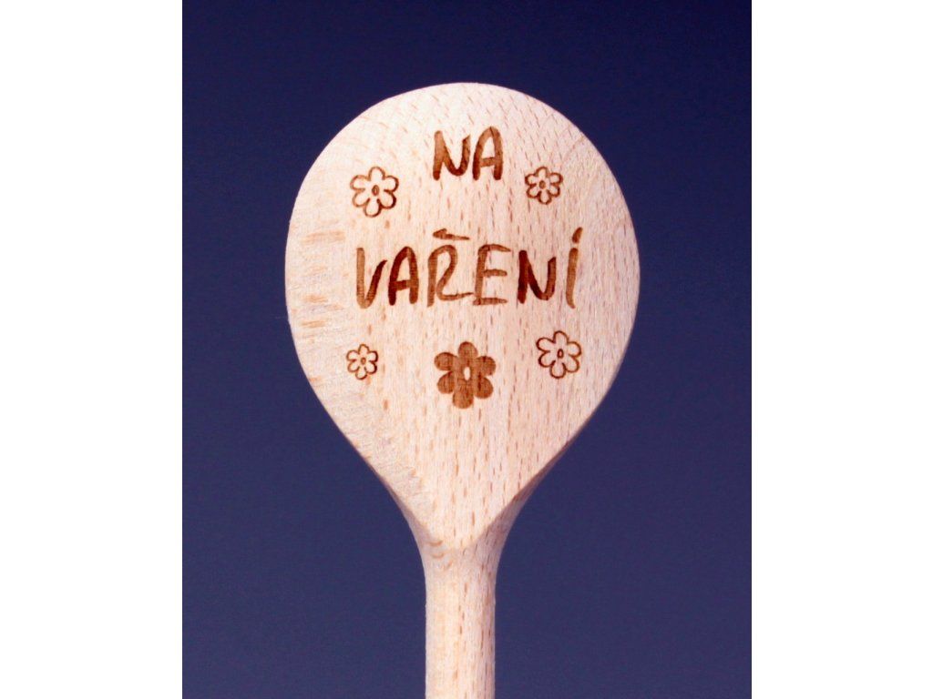 Dřevěná Vařečka na vaření z bukového dřeva