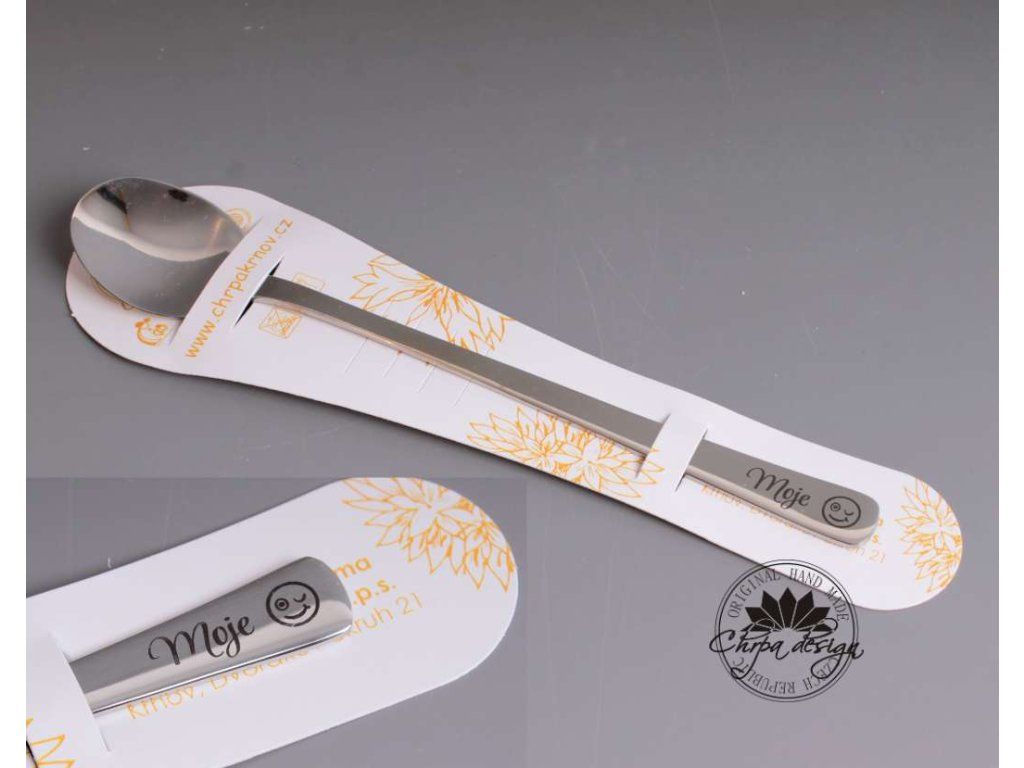 Nerezová lžička MOJE 17 cm